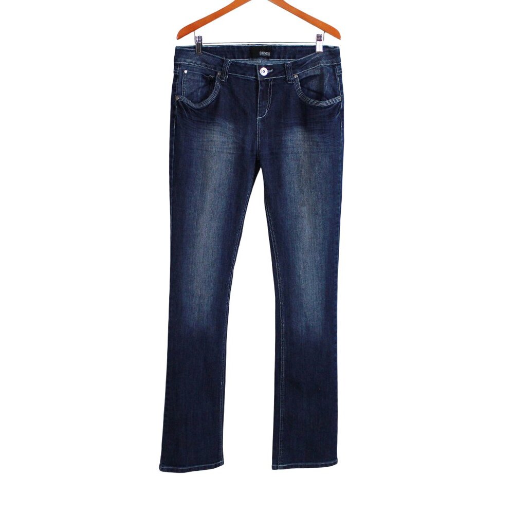 Bongo Straight Leg Mid-rise Jeans